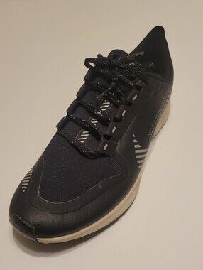 Nike Air Zoom Pegasus 36 Shield Sneaker Shoe Mens 10 Black Low Top Running